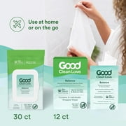 Good Clean Love: Rebalance pH-Balanced Wipes Singles (12 ct)