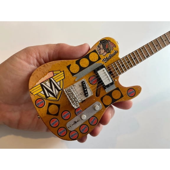 Axe Heaven Terry Kath Tribute Fender Telecaster Mini Guitar Replica Collectible FT-019