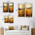 thumbnail image 4 of Designart "Countryside Wheat landscape Of Gold II" Countryside Framed Wall Art Set Of 2 - Yellow Landscapes Gallery Wall Frame Set For Home Decor, 4 of 7