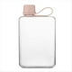 thumbnail image 1 of Botella de Agua Cuadrada de 500 Ml, Vasos Planos Portátiles para Bebidas, Frasco Frío Delgado, Botella de Agua Deportiva, Frasco de Agua de Verano para Senderismo C, 1 of 5