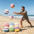 thumbnail image 4 of 2026 New 6PCS Hand-Made Knitted Footbag Sack, Upgraded Assorted Foot Bag for Adults, Juggling Balls for Beginners, Multicolored Geometric Pattern, Ready-to-Use, 4 of 6