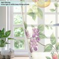 thumbnail image 4 of Yayeee Window Curtains Light Filtering 63"x42" Grommet Panel Pair Home Living Room Decor, Birds with Strawberries, 4 of 7