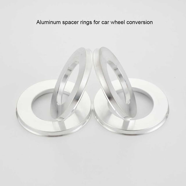 4 Pieces Car Wheel Hub Center Ring Modification Universal 4 Portable Detachable Automotive Modified Repairing Rings Reducer Accessories 73.1-60.1