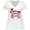 AA-White, variant on Inktastic Love My Bulldogs Football Women's Plus Size V-Neck T-Shirt