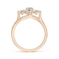 thumbnail image 2 of ANGARA Natural 0.43 Ct. Diamond Classic Ring in 14K Rose Gold for Women (Ring Size: 12), 2 of 8