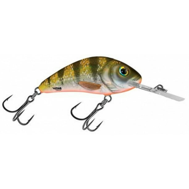 Salmo Rattlin Hornet 5.5 Floating - Yellow Holographic Perch - Walmart ...