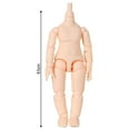 thumbnail image 3 of Poupée BJD Flexible 13 Rotules Sans Tête Jouets pour Enfants DIY Rose, 3 of 9