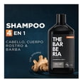 thumbnail image 3 of Shampoo The Barberia 4 en 1 cabello, cuerpo, rostro y barba 300 ml, 3 of 4