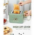 thumbnail image 6 of 2 Slice Toaster - Retro Style with LED Display, 6 of 6