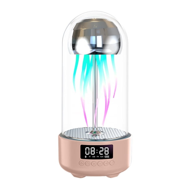 Pisexur Electrónica para Hombres, Altavoz Inalámbrico Bluetooth con Medusa Luminosa, Vibración Colorida, Luz de Respiración, Sonido Exterior, Luz Nocturna, Electrónica para Niños, Organizador de Elec