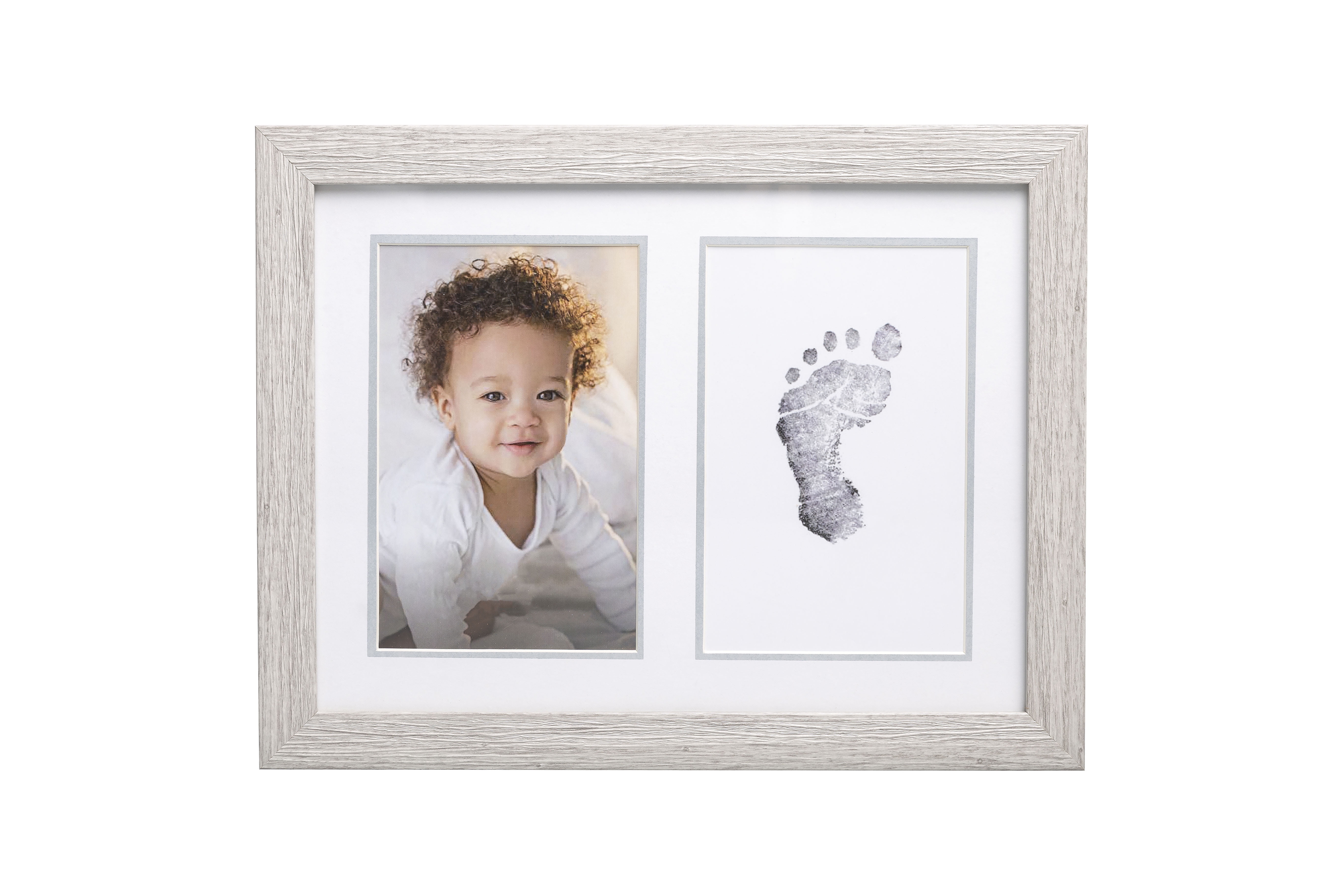 Pearhead 2-Opening 3x4 Gray Gallery Picture Frame