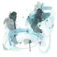 thumbnail image 2 of Vess, June Erica 12x12 White Modern Wood Framed Museum Art Print Titled - Liquid Notation II, 2 of 4