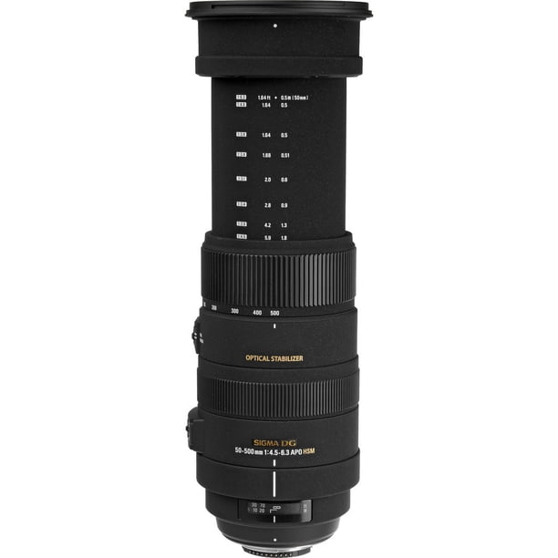 【Nikon用】SIGMA 50-500ｍｍ Ｆ4-6.3 APO HSM Sigma 50-500mm f/4.5-6.3 APO DG OS HSM Lens for Nikon (738306