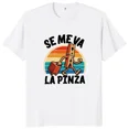 thumbnail image 3 of Se Me Va La Pinza Camiseta Divertida Chistes Españoles Y2k Camiseta Vintage Para Hombres Mujeres 100% Algodón Suave Unisex Tops Casuales 50956, 3 of 5