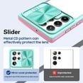 thumbnail image 4 of Compatible with Samsung Galaxy S22 Ultra Case with Built-in Screen Protector, Soft TPU Bumper Case for Samsung S22 Ultra Clear Phone Case Shockproof Anti-Scratch Transparent Cases (Blue Pink), 4 of 12