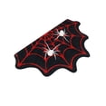 thumbnail image 2 of Gothic Rug Spider Web Indoor Halloween Rug 15.8"x23.6", Plush Gothic Cute Fun Halloween Bathroom Rugs Non Slip Kitchen Mat, Halloween Throw Area Rugs for Front Door Indoor Doormat, 2 of 6