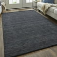 thumbnail image 4 of HomeRoots 8' X 11' Black Wool Hand Woven Area Rug, 4 of 10
