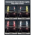 thumbnail image 3 of Luces LED tipo látigo KEMIMOTO de 2 pies para UTV, ATV, buggy boat offroad, 3 of 9