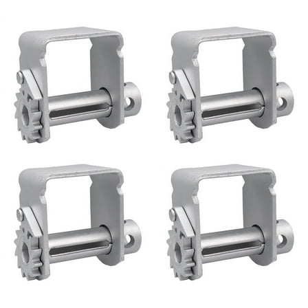 (4 Pack) Standard Sliding Zinc Coated Winch for C Track WLL 5500 lbs