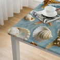 thumbnail image 4 of BANET Tablecloth Square Fitted, Table Cover Waterproof Reusable Table Cloth with Elastic Edge for Kitchen Dining Party, 4 of 7