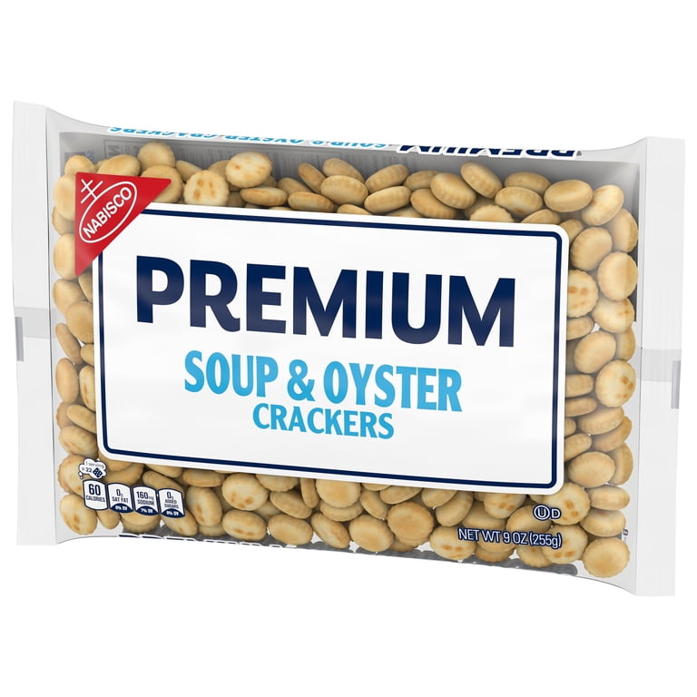 Premium, Soup & Oyster Crackers, 9 oz, Light, Crispy Snack
