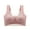 Pinks, variant on Padded Sports Bra Women Pullover Bra Feature V-Neck Soft Bra Style W-358 Black XL