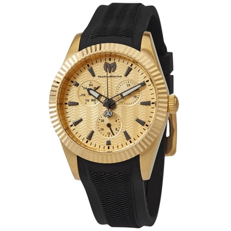 TECHNOMARINE Sea Lady 38mm Stainless Steel Gold Gold dial VH68 Quartz