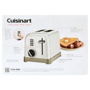 Cuisinart Toasters 2 Slice Metal Classic Toaster, New, CPT-160P1