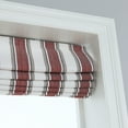 thumbnail image 7 of Everyday Celebration Yarn Dyed Roman Shades Blind, Vertical Stripe Room Darkening Window Shades, 7 of 7