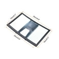 thumbnail image 2 of 12" Screen Magnifier for Cell Phone, 3D HD Magnifying Projector Screen Amplifier Stand, Black 9.8x6.3x0.4", 2 of 6