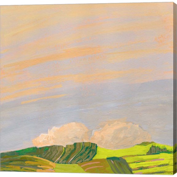 Great Art Now Hills and Clouds by Toby Gordon, Canvas Wall Art, 24W x 24H