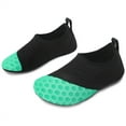 thumbnail image 2 of L-RUN Kids Water Shoes Girls Boys Toddler Non-Slip Quick Dry Aqua Socks for Beach Swim Walking Green US 2.5-3 M Little Kid, 2 of 6