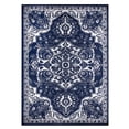 thumbnail image 1 of Concard Global Trading 69356 7 x 9 ft. Vintage Medallion Area Rug, Navy, 1 of 1