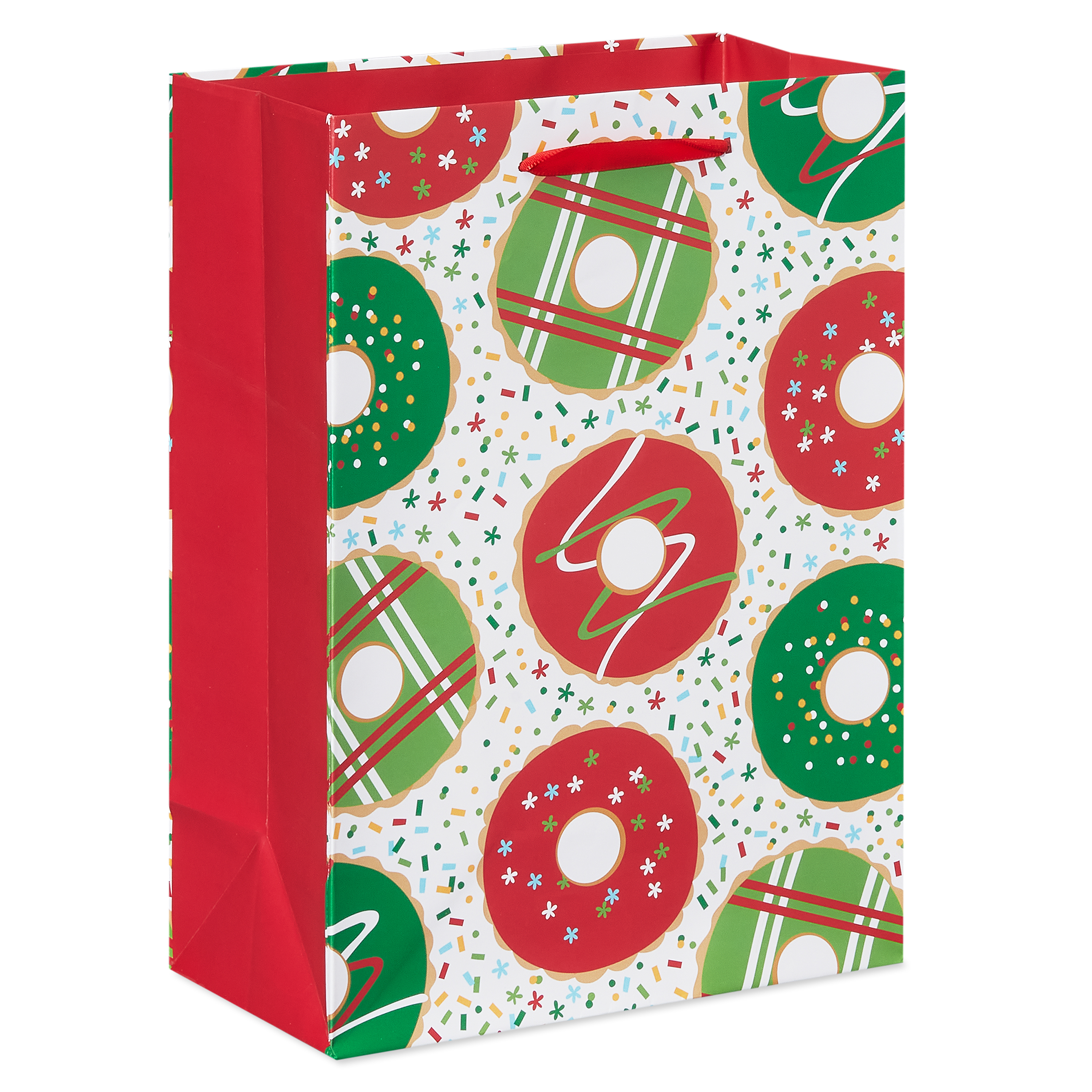 American Greetings Weihnachts-Geschenktüten – 25,4 Cm, 4 Motive, Rot/weiß/grün/schwarz