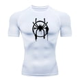 thumbnail image 3 of Camiseta de compresión para hombre, camiseta de manga corta para gimnasio, culturismo, fitness, camisetas deportivas de secado rápido para hombre, camisetas deportivas para correr, ropa deportiva para, 3 of 5