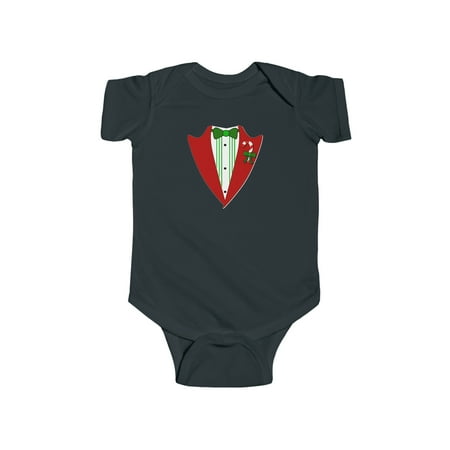 

Christmas Party Tuxedo Infant Baby Bodysuit