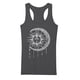 thumbnail image 4 of Pntutb Moda Mujer Casual Luna Sol Letra Estampado Sin Mangas O-Cuello Tank top Blusa Pntutb Pntutb-1118, 4 of 7