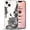 Black Floral, variant on Compatible with iPhone 13 Case, Clear Stars Moon Alien UFO Meteor Universe Space Design Floral Flower Shockproof Protective Bumper Slim Cute Clear Phone Cover for Women Girls 2021 6.1" Cosmos