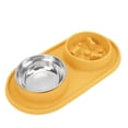 thumbnail image 3 of Cuencos Para Comida Y Agua Para Mascotas, Cuenco Para Comida Lenta Para Mascotas, Fácil De Limpiar, Silicona Plegable Extraíble Para Perros Y Gatos ANGGREK Otros, 3 of 8