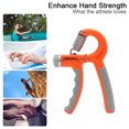 thumbnail image 2 of Hand Grip Strengthener Workout Kit 5 Pack, Adjustable Grip Exerciser, Finger Stretcher Resistance Extensor Bands, Finger Strength Trainer, Hand Squeeze Ball & Exercise Ring, 2 of 5