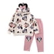 thumbnail image 1 of Conjunto con capucha y estampado completo de Minnie Mouse de Disney para niños y niñas, jersey con capucha, pantalones, ropa para niños de Mickey Mouse, 1 of 4