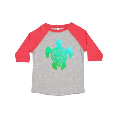

Inktastic World Turtle Day with Sea Turtle in Green and Blue. Gift Toddler Boy or Toddler Girl T-Shirt