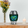 thumbnail image 7 of MUKTIVE Frog Memorial Urn for Ashes for Women, Small Keepsake Green Urns for Adult Male, Burial Urns for Human Ashes, Leaves Cremation Urn for Father, 3 Inch, 7 of 7