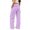 Purple, variant on Ticikt Kids Cargo Sweatpants, Drawstring Elastic Waist Multi‑Pocket Solid Color Wide Leg Casual Sports Trousers for Boys Girls,Khaki