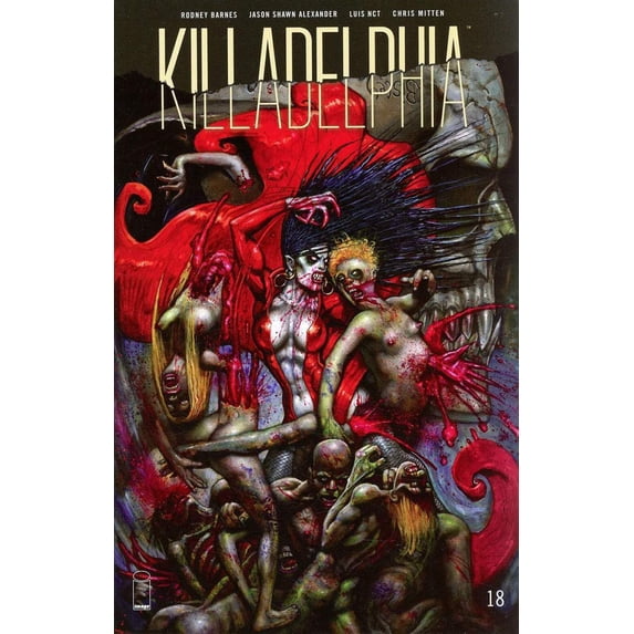 Killadelphia #18B VF ; Image Comic Book