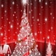 thumbnail image 3 of 2 paneles de cortinas de navideño para puerta, ventana, cortina de , con ganchos y anillos de instalación, cortinas de oscurecimiento con a Paisaje de invierno - 150x166cm Soledad Cortina de la ventana de Navidad, 3 of 3