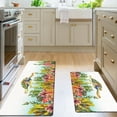 thumbnail image 3 of Kitchen Mats 2 PCS, Anti Fatigue Kitchen Mats for Floor, Waterproof Non Slip Kitchen Rugs Cushioned Foam Standing Mat for Laundry, Sink, Oven, Desk, Office (Turtle), 3 of 6