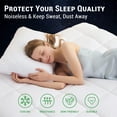 thumbnail image 4 of GOGREEN Extra Thick Mattress Topper Cal King Size, Breathable Pillow Top Mattress Pad Cover Down Alternative Overfilled Plush Soft Bed Protector with 8-16 Inch Elastic Deep Pocket, 4 of 8