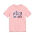 thumbnail image 2 of American Mama Short Sleeve Tee, Mama T-shirts, Women T-shirts, Mom T-shirts, 2 of 5