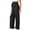 Black, variant on Women's Maternity Pants Over The Belly Pregnancy Sweatpants Wide Leg Lounge Bottoms